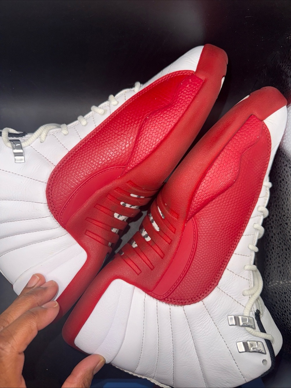 Size 9.5 - Jordan 12 Retro 2023 Mid Cherry, CT8013-116, Clean, No Box, Great - Picture 7 of 10
